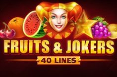 Oynamaq Fruits and Jokers: 40 lines